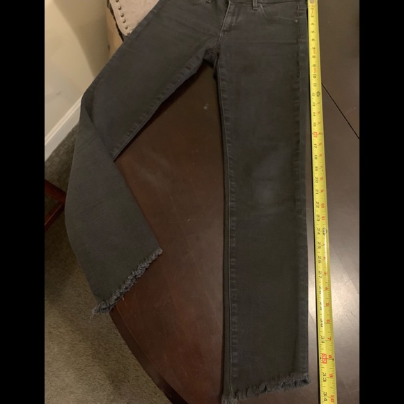 AG Adriano Goldschmidt Black Jeans - The Prima Ankle Sz 25R - Picture 4 of 9